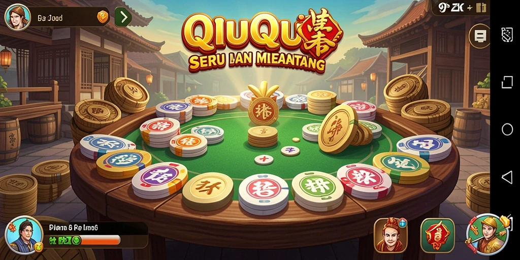 Screenshot gameplay QiuQiu yang seru dan menantang di 9ZK.
