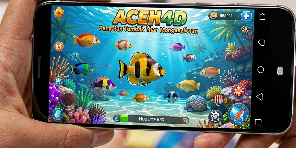 Gambaran permainan Tembak Ikan yang seru dan menantang.