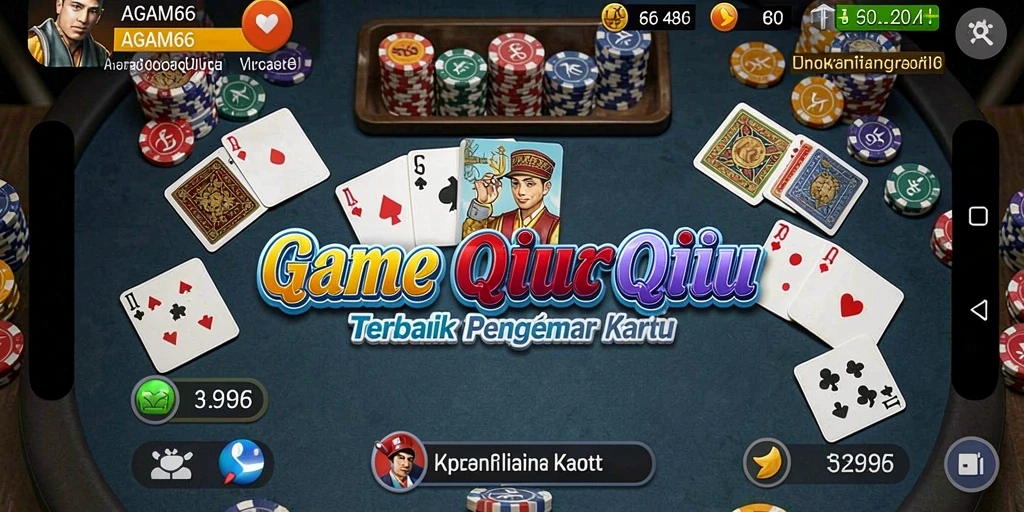 Gameplay QiuQiu yang seru dan kompetitif dari AGAM66.