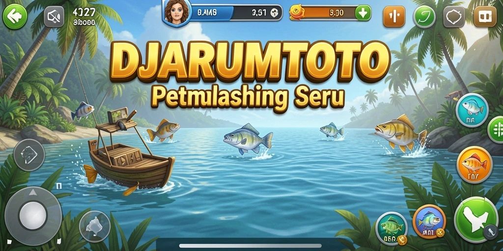 Tangkapan ikan di DJARUMTOTO yang menegangkan dan seru.