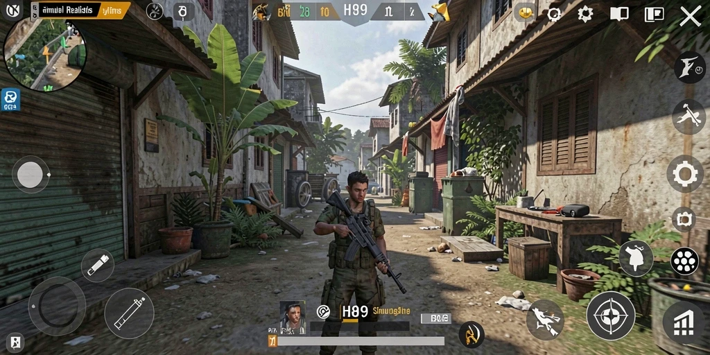 Tampilan gameplay H89 yang menarik dan realistis dalam simulasi.