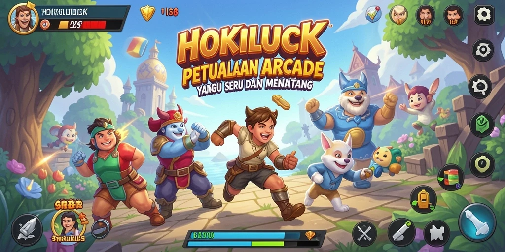 Screenshot gameplay HOKILUCK menampilkan momen seru dan penuh aksi.