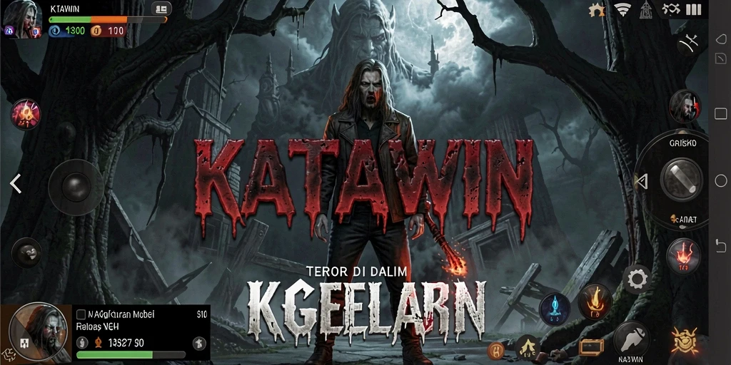 Gameplay KATAWIN yang penuh teror dan ketegangan.