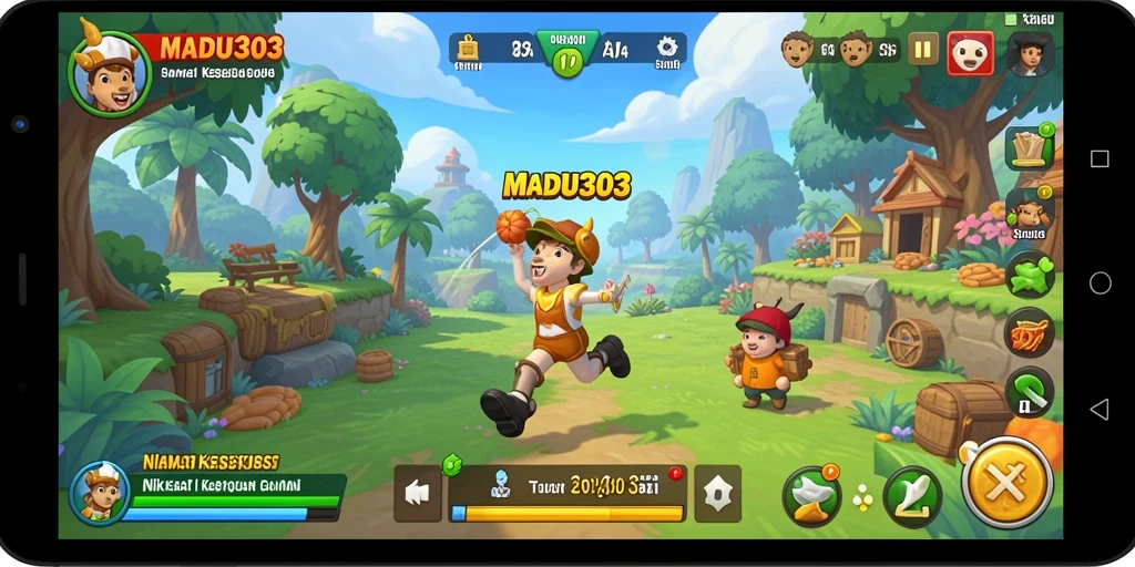 Tampilan menarik dan gameplay seru dalam MADU303.