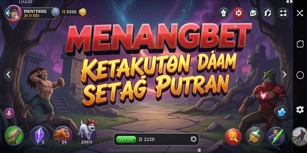 Gameplay MENANGBET yang penuh ketegangan dan kegelapan.