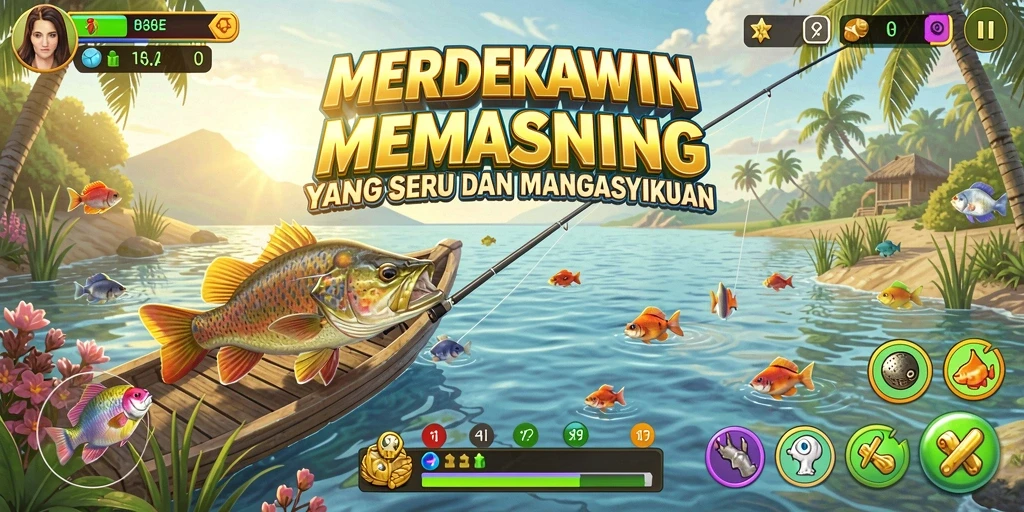 Tangkapan ikan yang spektakuler dalam MERDEKAWIN.