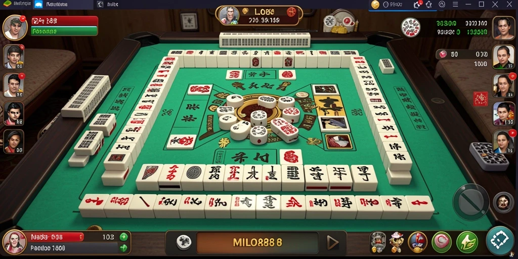 Gameplay Mahjong yang menarik dan menantang di MILO88.
