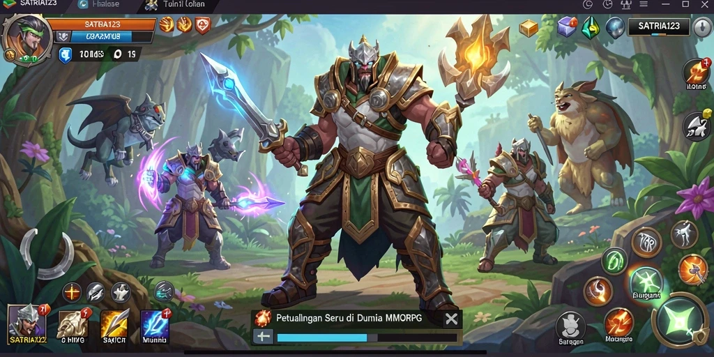 Gameplay menakjubkan dalam SATRIA123 dengan petualangan epik.